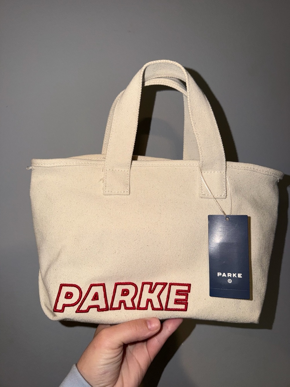 PARKE Canvas Mini Tote